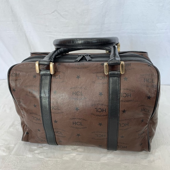 HCL W Germany Authentic Brown and Black Leather - Picture 3 of 8